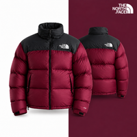 Burgundy Crush-TNF Black