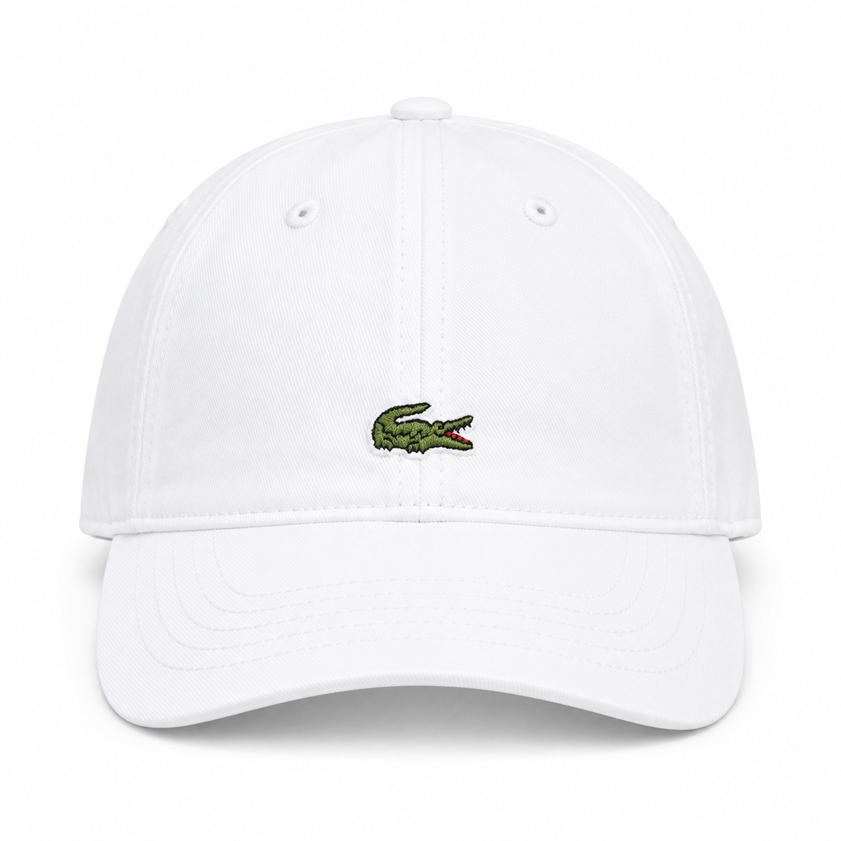 LC Cotton Gabardine Cap — White — hero front