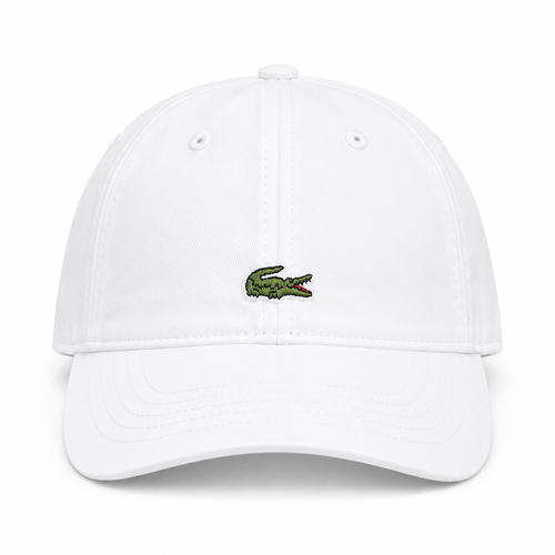 LC Cotton Gabardine Cap — White — hero front
