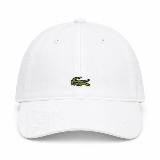 LC Cotton Gabardine Cap — White — hero front